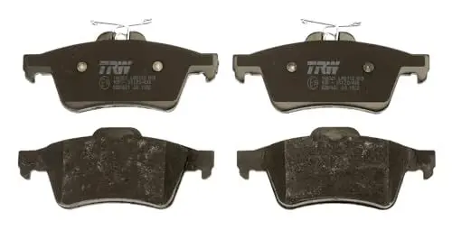 Produktbild: TRW GDB1621 Bremsbelagsatz 4-Teilig für Mazda 3 I (BK) 2003-2009 Hinterachse und Andere Fahrzeuge