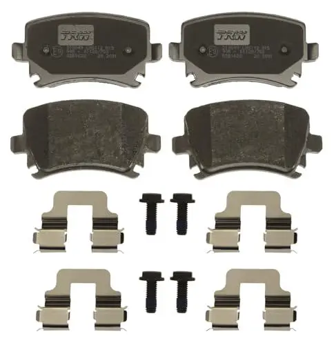 Produktbild: TRW GDB1622 Bremsbelagsatz 4-Teilig für Volkswagen Rabbit V (1K1) 2003-2010 Hinterachse und Andere Fahrzeuge