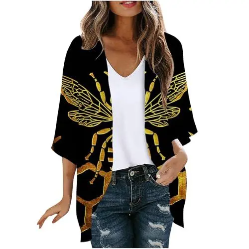 Produktbild: tsaChick Leichte Sommerjacke Damen College Jacke Damen Fashion Damenjacken Frühjahr Sommer Fleecemantel Damen Softshelljacke Damen Wasserdicht College Jacke Mädchen Fahrradjacke Jeansjacke Mädchen