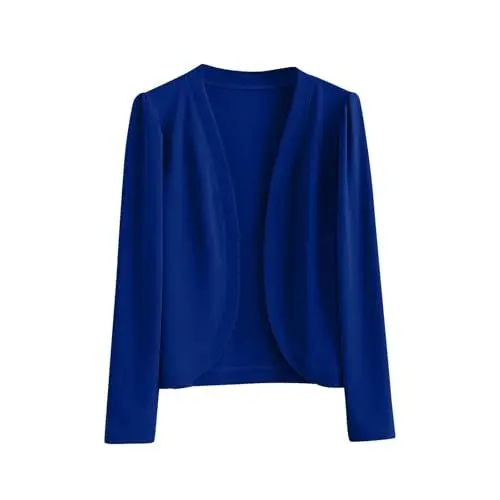 Produktbild: tsaChick Leichte Sommerjacke Damen Jacken Damen Sommer Longblazer Damen Leichte Sommerjacke Dünne Jacke Damen Fahrradjacke Damen Wasserdicht Atmungsaktiv Sommerjacke Damen Leicht Elegant