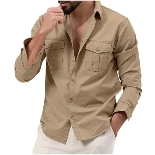 Produktbild: tsaChick T Shirt Herren Unterziehshirt Herren Sport Tshirts Herren Tshirt Herren Baumwolle Poloshirt Herren Unterhemd Herren T Shirt Schwarz Unterhemd Männer Weiße T Shirts Herren