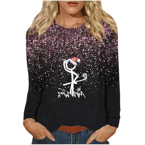 Produktbild: tsaChick Tshirt Weiss Damen Tshirt Damen Baumwolle Halloween Leggings Damen Langarmshirt Damen Eng Basic Langarmshirt Damen Set Sport Shirt Damen Yoga Top Damen Rippshirt Damen Langarm Langarm Tshirt
