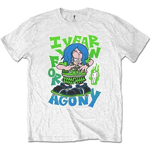 Produktbild: T-Shirt # Xxl Unisex White # Agony