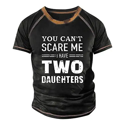 Produktbild: Tshirt Herren Tshirt Herren Slim Fit Tshirt Herren T Shirt for Man Longline Tshirt Men Sport Tshirts Herre Herren Shirt Elegant Bester Papa Geschenke Thick T Shirts for Men Schwarz 2XL
