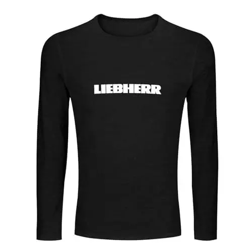 Produktbild: Tshirt Men'Excavator Quarry Truck Enthusiast Men's 100% Cotton Tee Crewneck Unisex Long Sleeve T-Shirt Black XXL