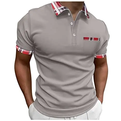 Produktbild: Tshirt Polo Herren Classic Poloshirt Warm Herren T-Shirt Polo Für Herren Gant Herrentops, T-Shirts & Hemden for Travel 2024 Black Friday