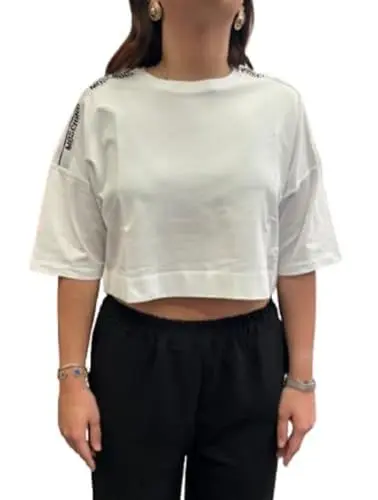Produktbild: T-shirt donna Moschino bianco E25MO16 V6A0792 4406 0001 M