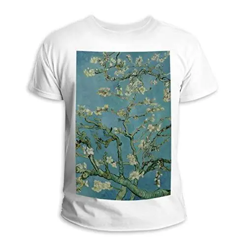 Produktbild: T-Shirts Shirts für Damen, Ultra Cotton T-Shirts für Herren, Damen T-Shirts, Ölgemälde Kunst Mandelbaum
