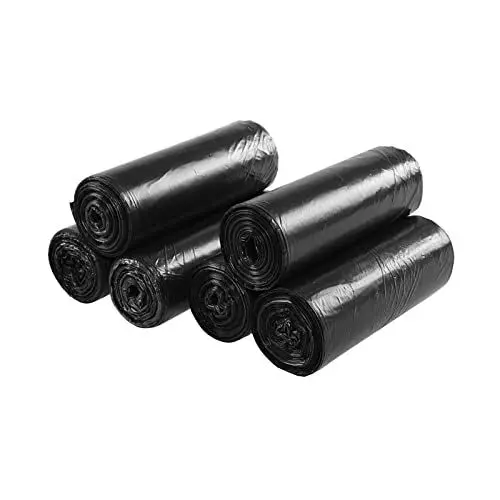 Produktbild: Tstorage 5-6 Liter Abfallbeutel Schwarz, Plastik Müllbeutel, 6 Rollen, 150 Stück