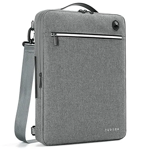 Produktbild: TUDEQU Laptoptasche 15,6 Zoll Laptop Tragetasche, wasserfeste schlanke Computertasche Aktentasche mit Schulterriemen für FrauenMänner…