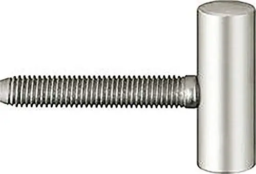 Produktbild: Türband-Flügelteil Variant V 0020 f. gefälzte Türen, Band ø 15 mm, vernickelt ·· 1 Stück