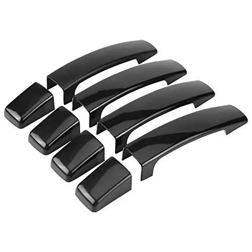 Produktbild: Türgriffabdeckung, 4 Stück Auto Glossy Black Außentürgriffabdeckung für Sport 3 2