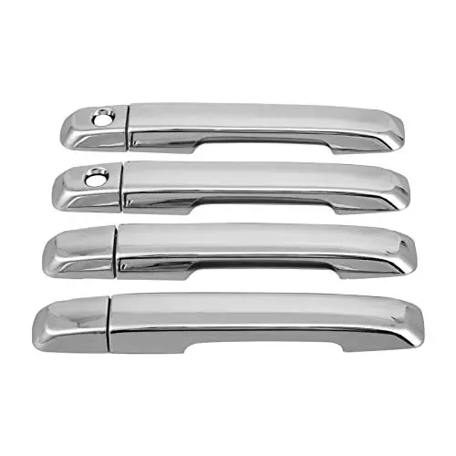 Produktbild: Türgriffverkleidung, Silber, 4 Stück, ABS-Auto-Türgriffabdeckung, Ersatz für ISUZU D-MAX 2012–2015 für Upgrade