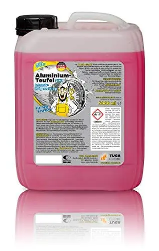 Produktbild: TUGA-Chemie Aluminium-Teufel, Intensiv Felgenreiniger, 5000 ml, Grün