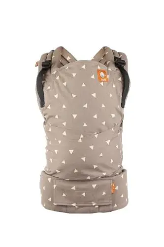 Produktbild: Tula Half Buckle Babytrage für Neugeborene ab Geburt, Ergonomisch Baby-Tragetasche Bauchtrage Rückentrage (Sleepy Dust)