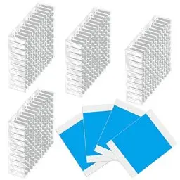 Produktbild: Tuloka Kühlkörper mit wärmeleitender 4pcs Heatsink Aluminium Kühlkörper Kühler Fin Kühlkörper für PC Verstärker Transistor, 40mm X 40mm X 11mm