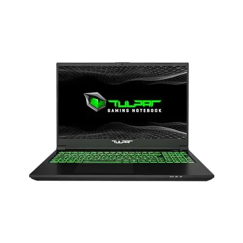 Produktbild: TULPAR A5 V21.2.3 Gaming Laptop | 15,6'' FHD 1920X1080 144HZ IPS LED-Display | Intel Core i5 12450H | 16 GB RAM | 500 GB SSD | Nvidia RTX 4050 | FreeDOS Gaming Notebook