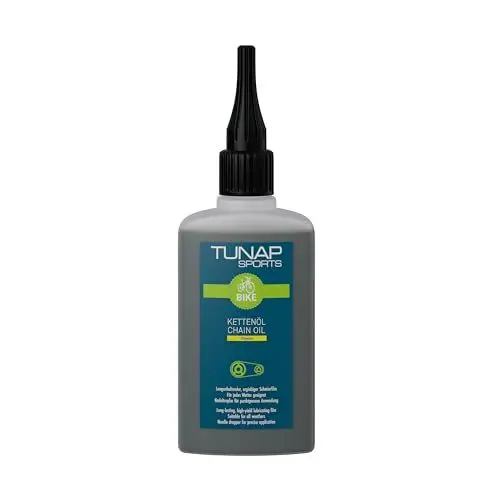 Produktbild: TUNAP SPORTS Kettenöl Ultimate - 100ml Tropfflasche | Fahrrad Langzeit-Schmierung für Ritzel, Schaltwerk und Kette | Punktgenaue Anwendung | Made in Germany