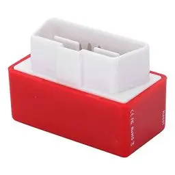 Produktbild: Tuning Chip spar Box, eco kraftstoffsparer OBD2 Chip Tuning Box Stecker ECU Sparen Sie Energie Economy Autozubehör für Rot