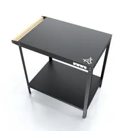Produktbild: tuning-art GTB | Grilltisch | Beistelltisch | Outdoor | BBQ Servierwagen | 50 x 72 cm