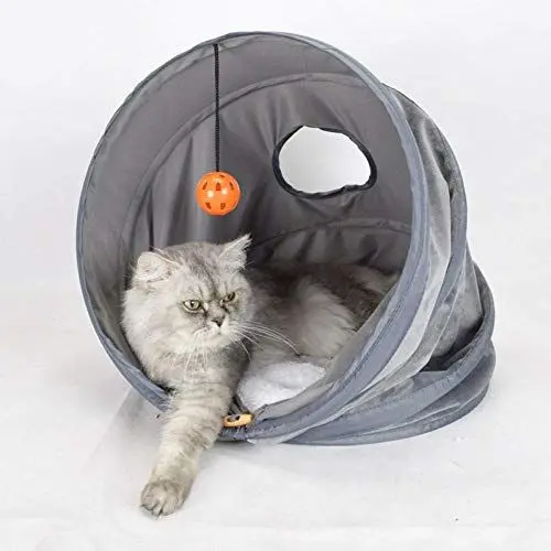 Produktbild: Tunnel Für Katzen Kleintierspielzeug Neue Multifunktionale Cat Safe Tunnel Spielzeug Für Die Lösung Von Langeweile Interessante Cat Bucket House Mit Ball Für Gatos