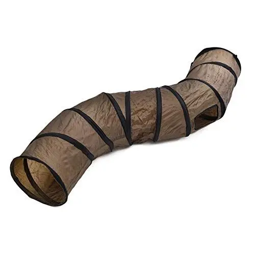 Produktbild: Tunnel Für Katzen Kleintierspielzeug S-Form 120 Cm Lang Fest Haustier Katzentunnel Haustier Spieltunnel Spaß Welpe Katzentunnel Kätzchen Spielen Spielzeug Faltbares Spielzeug Katze Für Chat @ B