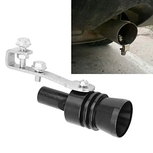 Produktbild: Turbo Sound Whistle, TC-XLA Turbo Sound Tail Throat Auspuffpfeife Auto Modifiziertes Teil(Schwarz)