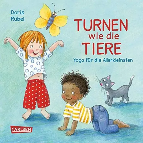 Produktbild: Turnen wie die Tiere - Yoga für Kinder: Spielerische Yogaübungen für Krippen- und Kindergartenkinder