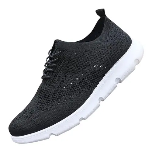 Produktbild: Turnschuhe Damen Herren Leichtgewichts Atmungsaktiv Sportschuhe Sneaker Damen Herren Laufschuhe Freizeitschuhe Schwarze Sneaker Herren Head Tennisschuhe Herren Halle Badminton Shoes Men Lining