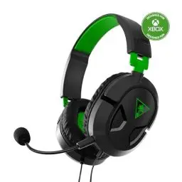 Produktbild: Turtle Beach Ear Force Recon 50X Binaural Kopfhörer Schwarz, Grün – Kopfhörer (PC/Spiele, Binaural, Kopfband, Xbox One, Playstation 4, PC, Mac, kabelgebunden) (TBS-2303-02)