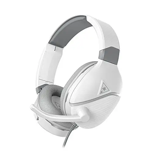 Produktbild: Turtle Beach Recon 200 Gen 2 Weiß Gaming-Kopfhörer mit Verstärker - PS5, PS4, Xbox Series X|S, Xbox One, Nintendo Switch und PC