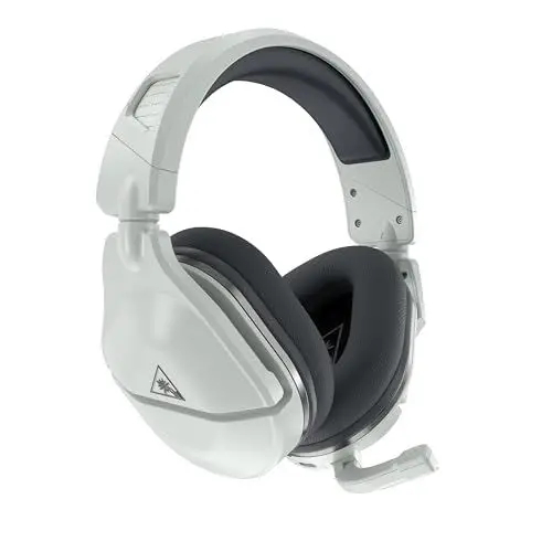 Produktbild: Turtle Beach Stealth 600 Gen 2 Weiss Multiplattform Kabelloses Gaming Headset mit 15+ Stunden Akkulaufzeit für PS5, PS4 und PC