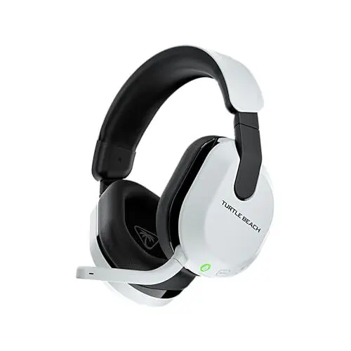 Produktbild: Turtle Beach Stealth 600 Konsole Weiß Playstation Kabelloses Gaming Headset w/ 80hr Stunden, 50mm Lautsprecher & Bluetooth für PS5, PS4, Nintendo Switch, PC and Mobile