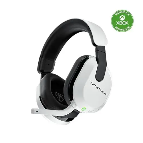 Produktbild: Turtle Beach Stealth 600 Konsole Weiß Xbox Kabelloses Gaming Headset w/ 80hr Stunden, 50mm Lautsprecher und Bluetooth für Xbox Series X|S, Xbox One, PC and Mobile