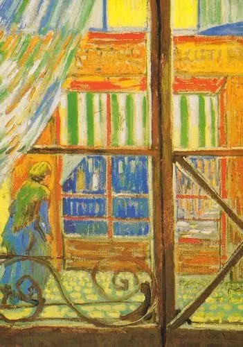 Produktbild: Tushita Kunstkarte Vincent van Gogh - Metzgerei, durch ein Fenster gesehen