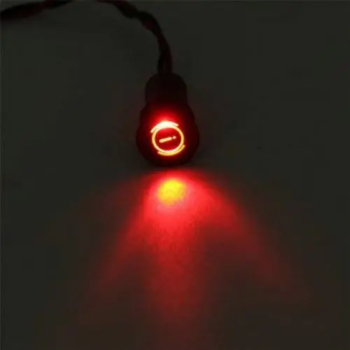 Produktbild: TuToy 12 8 Mm Led-Armaturenbrett-Warnleuchte Kontrollleuchte Mit Linie Und Symbol Für Auto-Boot- # 9
