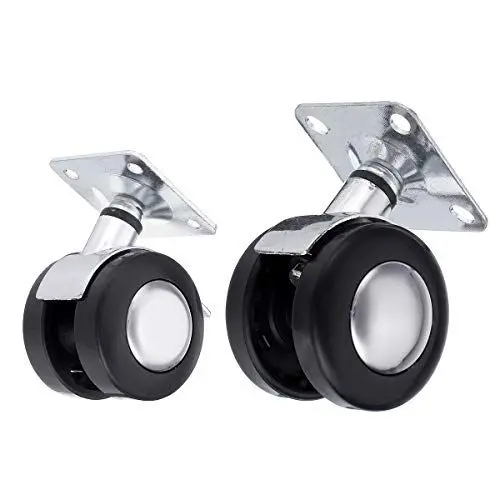 Produktbild: TuToy Leichtmetallrad 1,5 Zoll 2 Zoll Möbel Sofa Caster Drehstuhl Räder Ersatz - 1,5