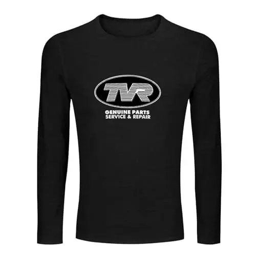 Produktbild: TVR - Car Parts Men's 100% Cotton Tee Crewneck Unisex Long Sleeve T-Shirt Black L