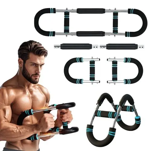 Produktbild: Twister Armtrainer, COVVY 27,2–50 kg verstellbarer Twister-Arm-Fitnesstrainer, Brusttrainer für Männer, Brust-Expander-Ausrüstung zur Verbesserung der Unterarm- und Oberkörpermuskulatur