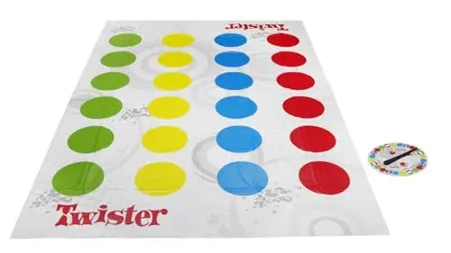 Produktbild: Twister – Gesellschaftsspiel, Spaß mit Balance, französische Version