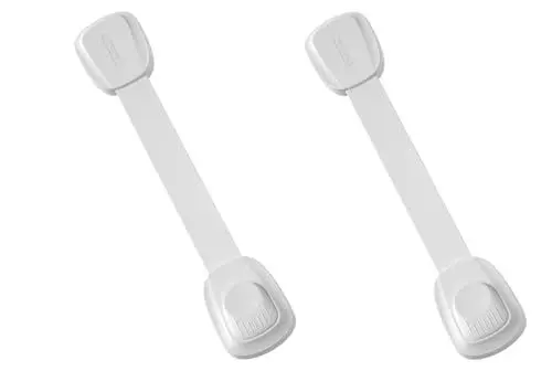 Produktbild: Twistshake Mehrzweck-Klebeschloss - 2er-Pack | Babysichere Schrankverschlüsse für Schubladen, Schränke | Kindersicherung für Schränke | Einfache Installation