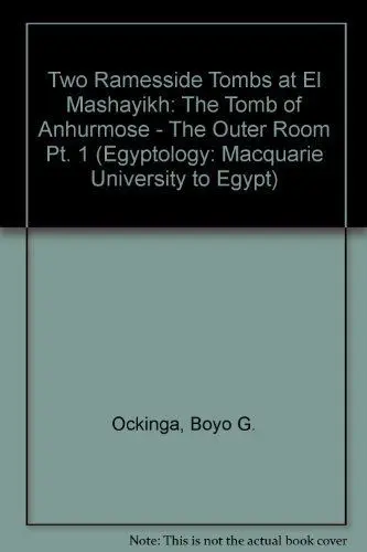 Produktbild: Two Ramesside Tombs at Mashayakh: The Tomb of Anhurmose - the Outer Room, part 1