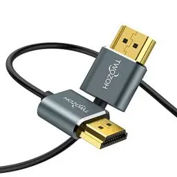 Produktbild: Twozoh Ultradünnes HDMI zu HDMI Kabel 1M,Hyper Slim HDMI 2.0 Kabel,Extrem Flexibles 4K HDMI Kabel,unterstützt 3D/4K@60Hz,2160P,1080P