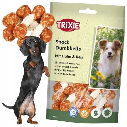 Produktbild: TX-31342 Dumbbell with chicken and rice 6pcs 100g