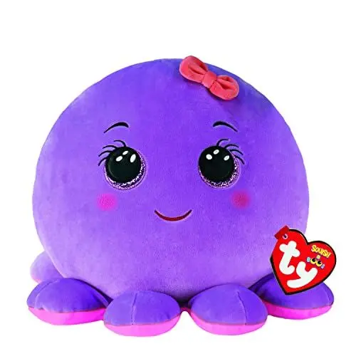 Produktbild: TY Beanie Boos Squish a Boo Violett Krake Octavia - 20 cm, 2009313