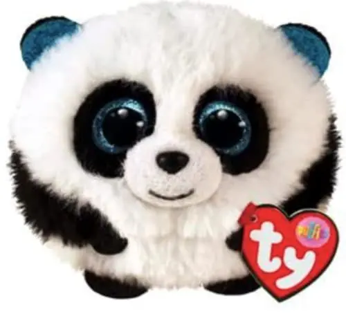 Produktbild: TY - Teeny Puffies Panda Bamboo - 10 cm 2009130 Black/White