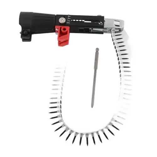 Produktbild: Tyenaza Zubehör für pneumatische Nagler, Nagelband, verstellbare automatische Nagelmaschinenbeschläge mit Naglerkopf für Luftnagler, Lufthammer, Luftblaspistole