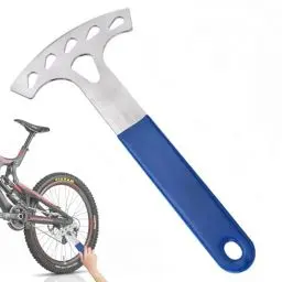 Produktbild: tyokas Fahrrad Scheibenbremsbelag Werkzeug Bremskolbenspreizer Schraubenschlüssel Edelstahl Fahrradteile Zubehör Bremskolbenspreizer Fahrrad Scheibenbremsen-Spreizer Geeignet für Fahrradbremsbeläge