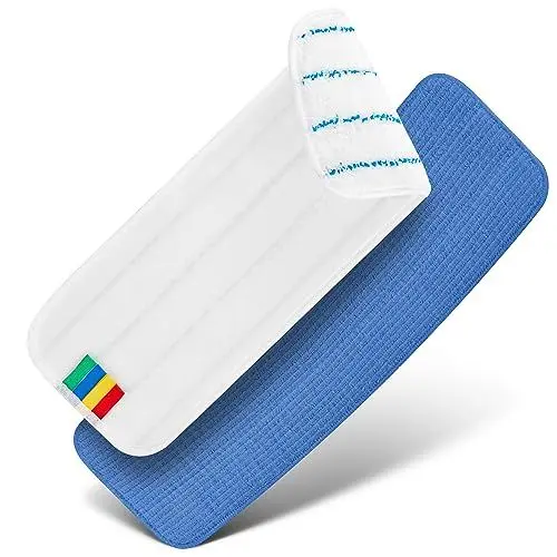 Produktbild: Tyroler Bright Tools Ersatz-Wischmopp Mikrofasertuch, 2 Stück