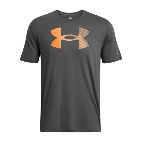 Produktbild: Under Armour Herren UA BIG LOGO FILL SS, schnelltrocknendes Sportshirt mit Logo-Print, komfortables Funktionsshirt mit lockerer Passform